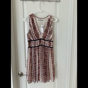 Abercrombie and Fitch Velvet Trimmed Paisley Dres NWT Size S